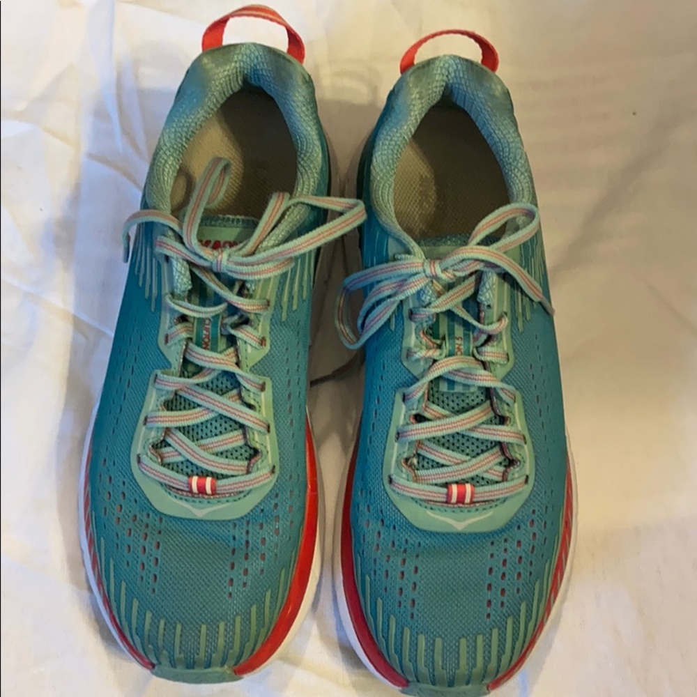 Hoka OneOne Clifton 5 Women’s Running Shoe size 8